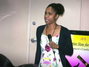 Host Selena McKay-Davis