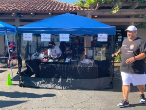 Popcorn/Hot dog station ready to go