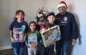 Brother Will with Kids