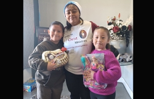 Sister Veronica with Happy Kids 