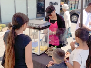 Next in line for popcorn